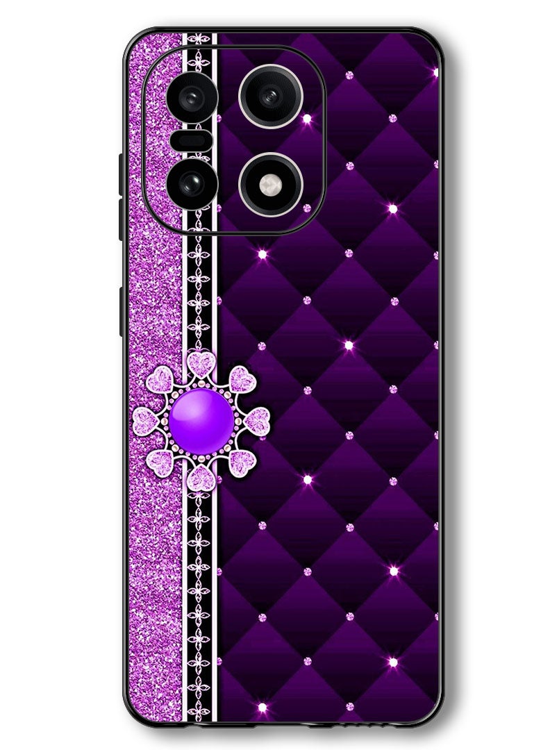 Theodor Case Compatible with OnePlus 15 6.78 Inch Protection Shockproof Bumper Cover Purple Stappers - Image 1